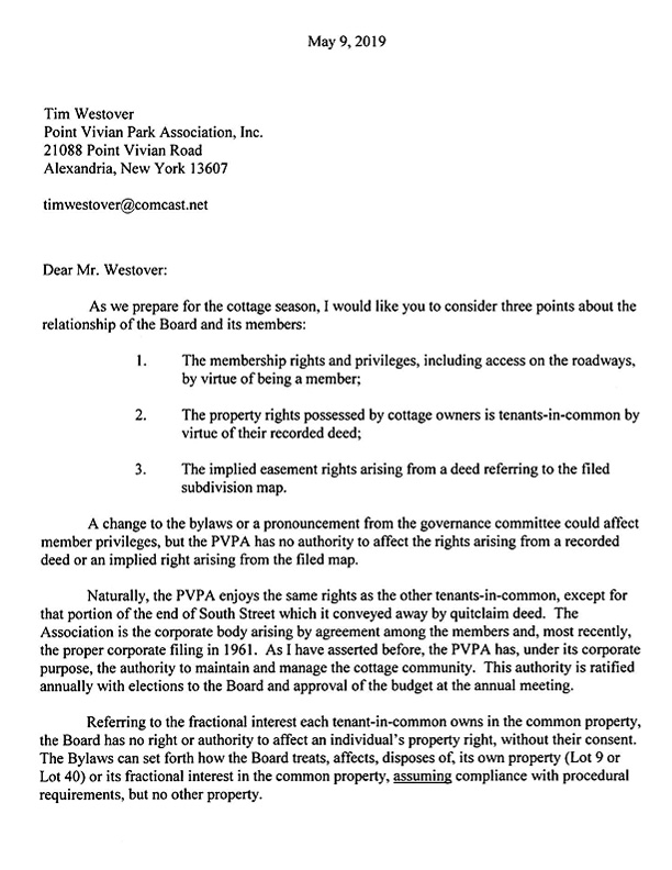 Murray Response to Westover, May 9, 2019 1
