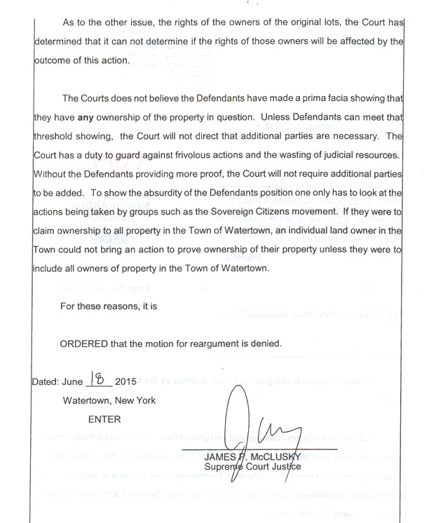 deny motion to reargue 2015 06 05 2